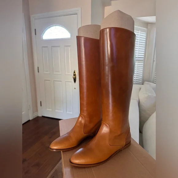 Doen Illaria Riding Boot - Whiskey Polished Calf - Picture 2 of 3